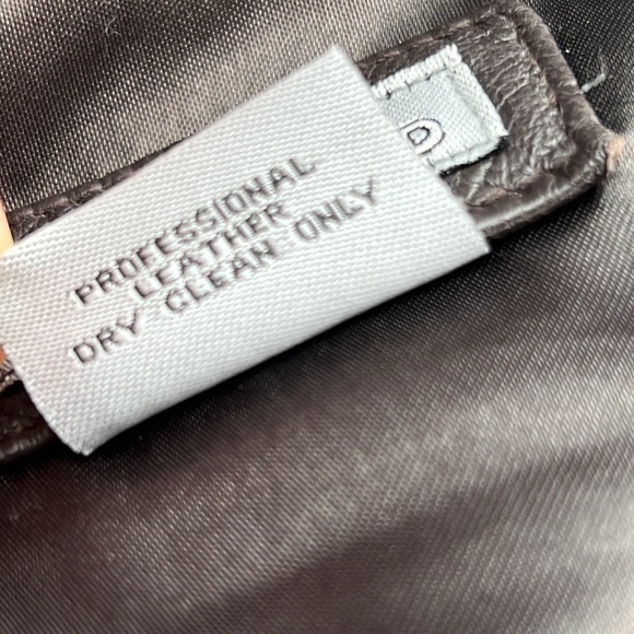 🤎Like new One Kid Unisex Genuine Lamb Leather infant jacket Brown 12 months - Picture 14 of 15